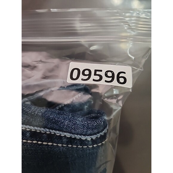 TK Axel Slim Bootcut Jeans Mens 32x30 Blue Medium Wash Stretch NEW - Picture 9 of 9